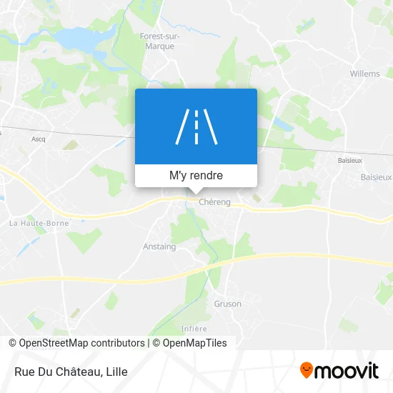 Rue Du Château plan