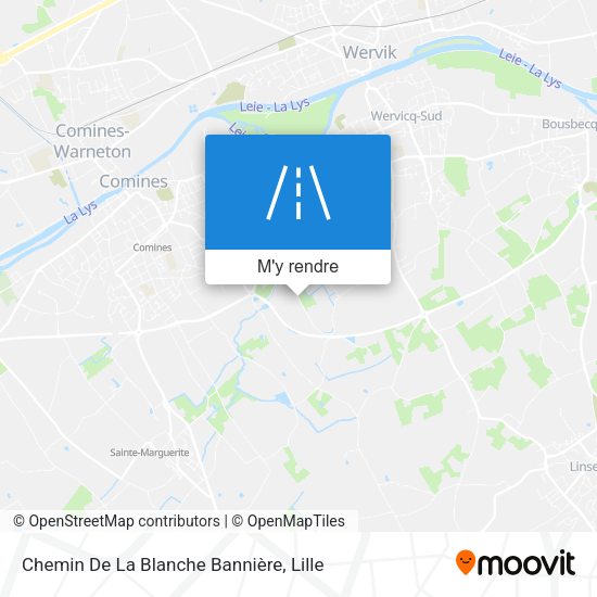 Chemin De La Blanche Bannière plan
