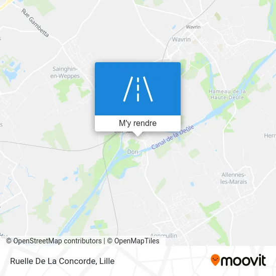 Ruelle De La Concorde plan