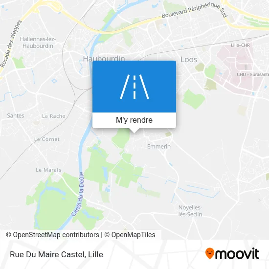 Rue Du Maire Castel plan