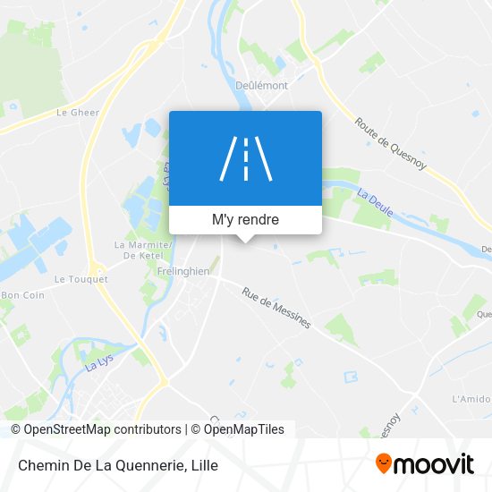 Chemin De La Quennerie plan