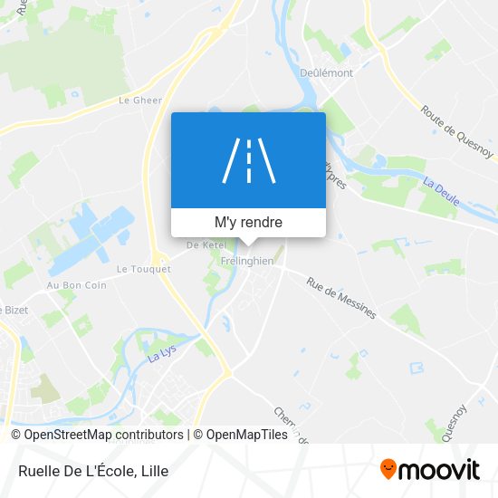 Ruelle De L'École plan