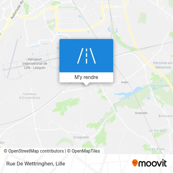 Rue De Wettringhen plan