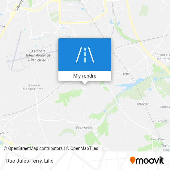 Rue Jules Ferry plan