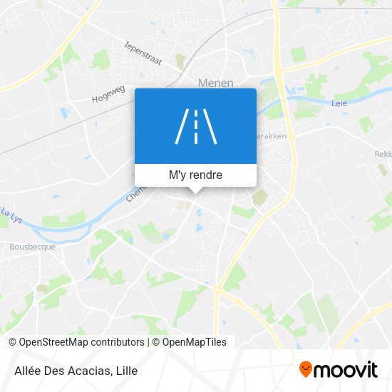 Allée Des Acacias plan