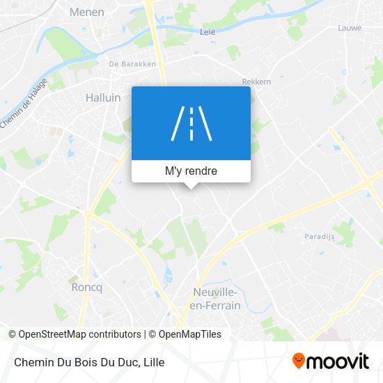 Chemin Du Bois Du Duc plan