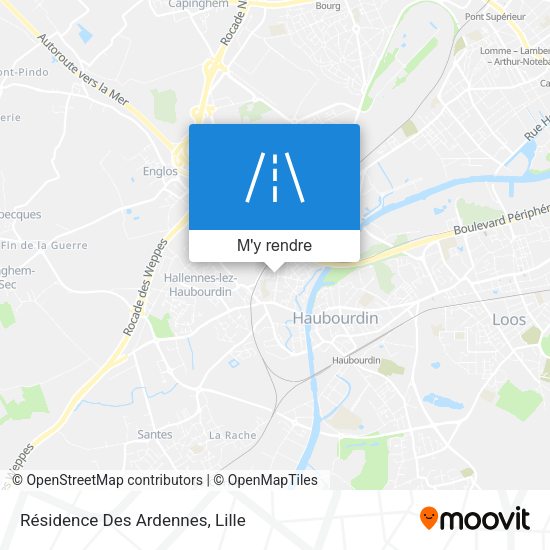 Résidence Des Ardennes plan