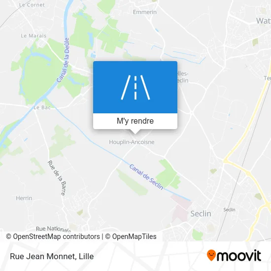 Rue Jean Monnet plan