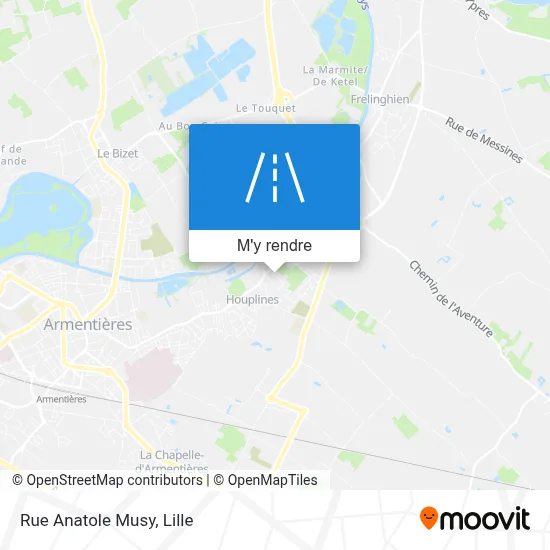 Rue Anatole Musy plan