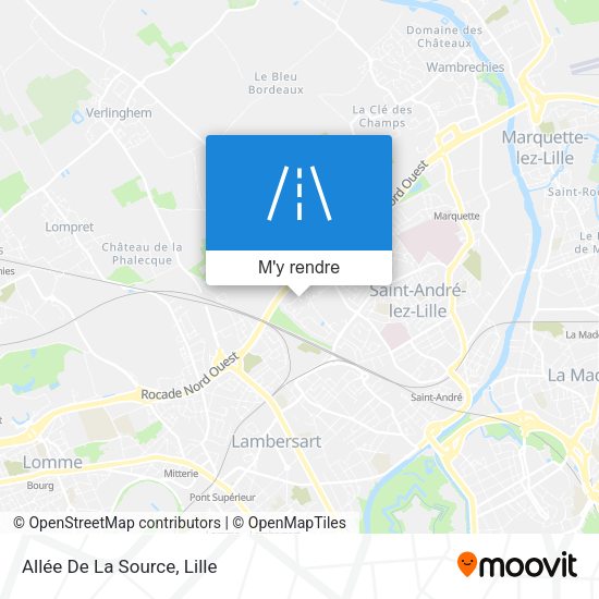 Allée De La Source plan