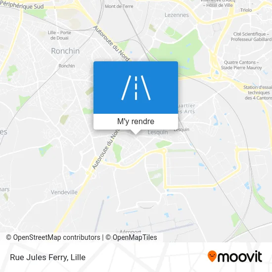 Rue Jules Ferry plan