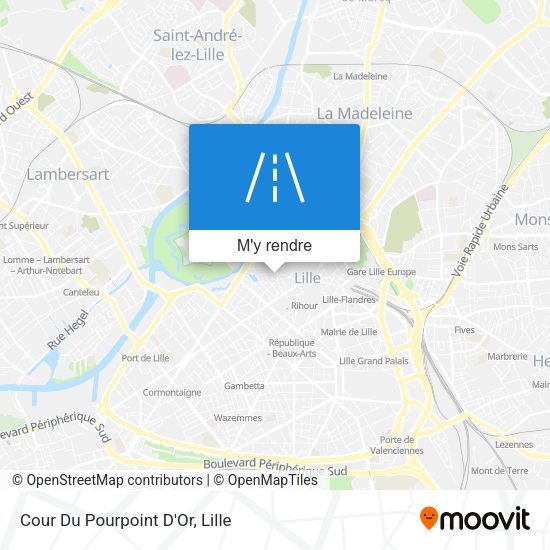 Cour Du Pourpoint D'Or plan