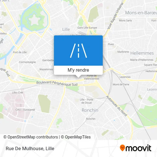 Rue De Mulhouse plan