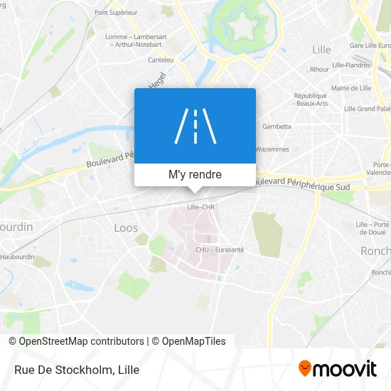 Rue De Stockholm plan