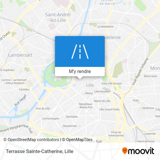 Terrasse Sainte-Catherine plan