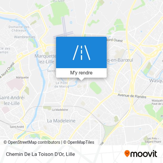 Chemin De La Toison D'Or plan