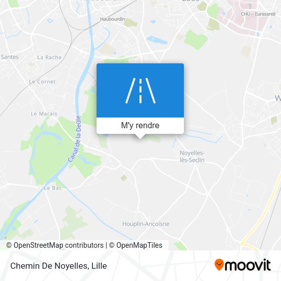 Chemin De Noyelles plan