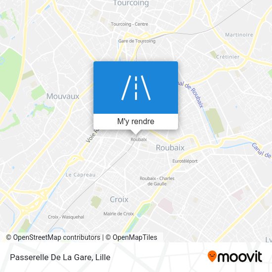 Passerelle De La Gare plan