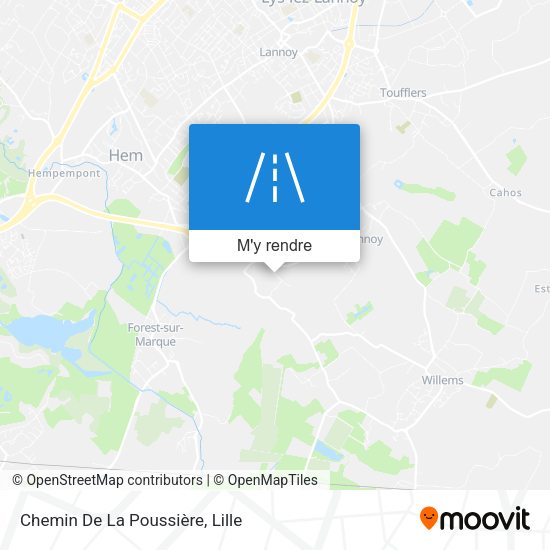 Chemin De La Poussière plan