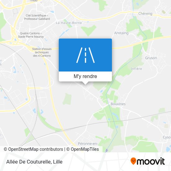 Allée De Couturelle plan