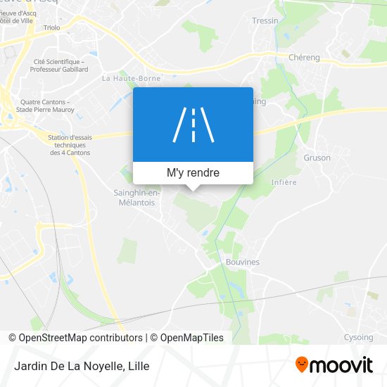 Jardin De La Noyelle plan