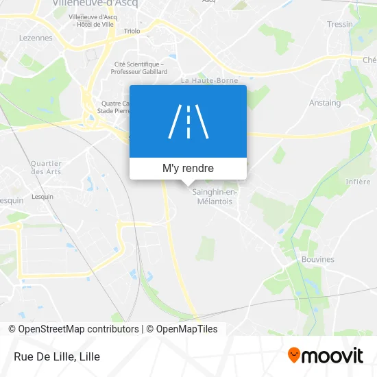 Rue De Lille plan
