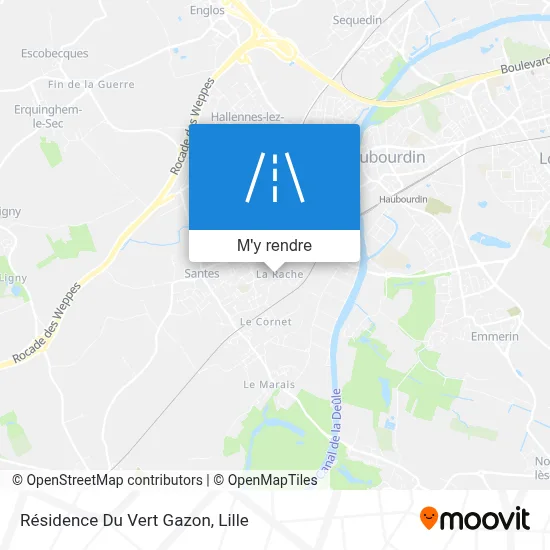 Résidence Du Vert Gazon plan