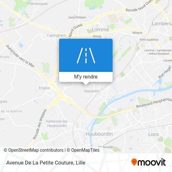 Avenue De La Petite Couture plan
