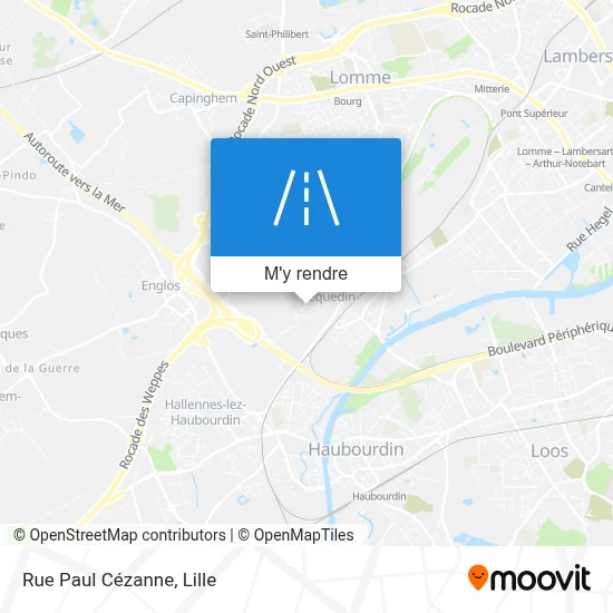 Rue Paul Cézanne plan