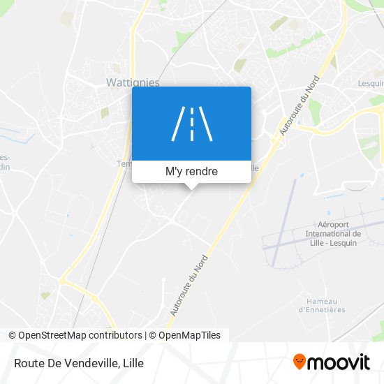 Route De Vendeville plan