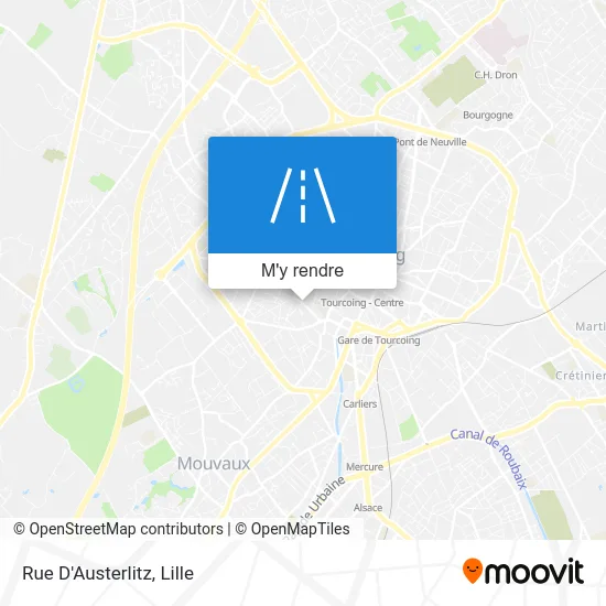 Rue D'Austerlitz plan