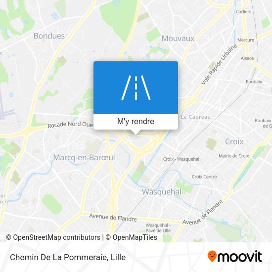 Chemin De La Pommeraie plan