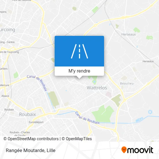 Rangée Moutarde plan
