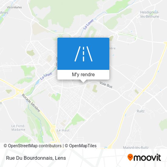Rue Du Bourdonnais plan