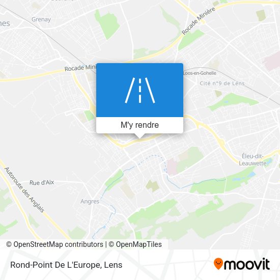 Rond-Point De L'Europe plan