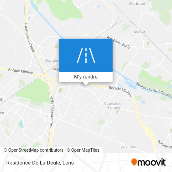 Résidence De La Deûle plan