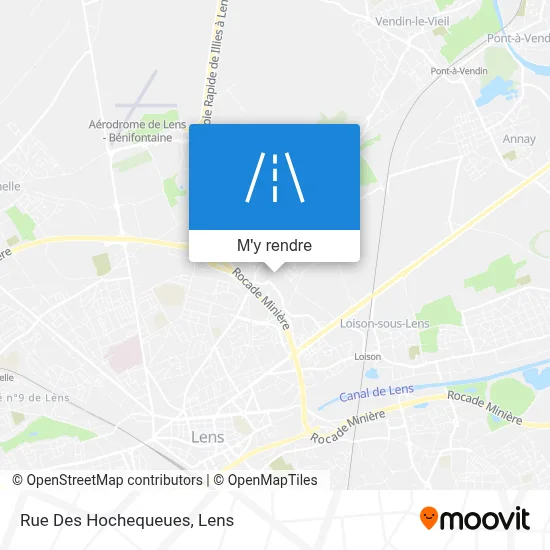 Rue Des Hochequeues plan