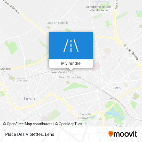 Place Des Violettes plan