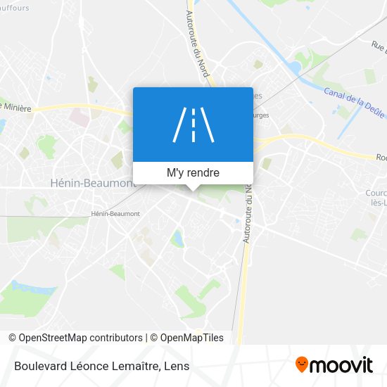 Boulevard Léonce Lemaître plan