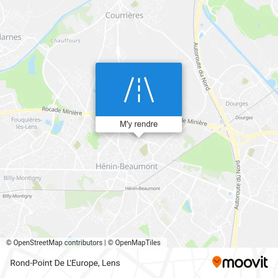 Rond-Point De L'Europe plan