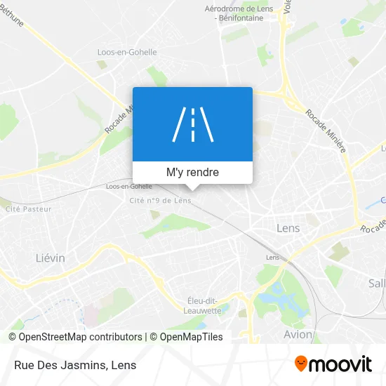 Rue Des Jasmins plan