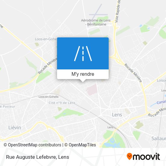 Rue Auguste Lefebvre plan