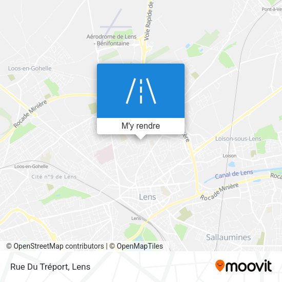 Rue Du Tréport plan