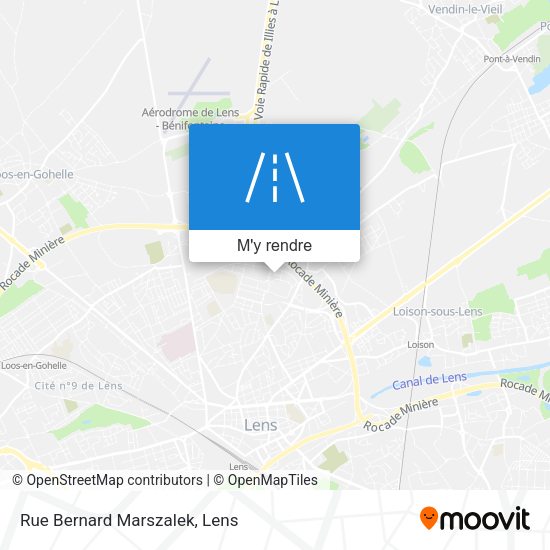 Rue Bernard Marszalek plan