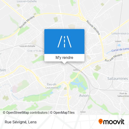 Rue Sévigné plan