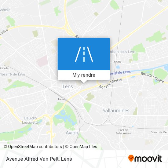 Avenue Alfred Van Pelt plan