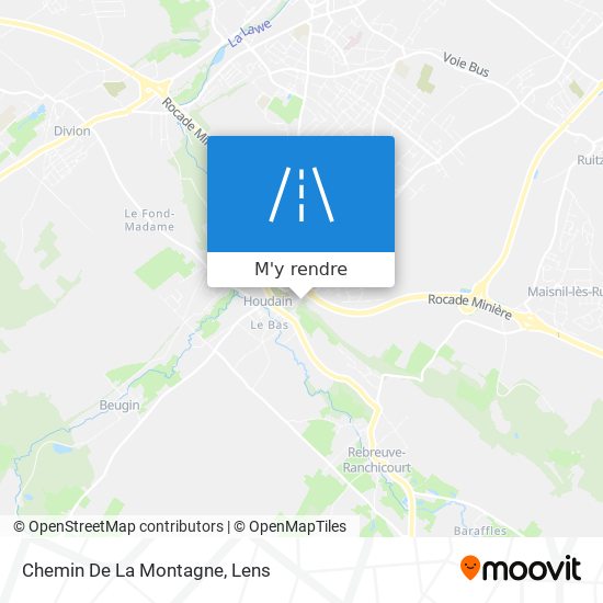 Chemin De La Montagne plan