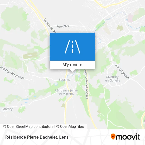 Résidence Pierre Bachelet plan