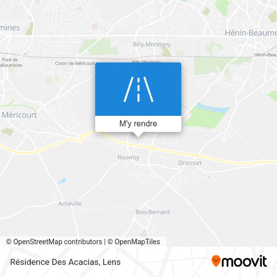 Résidence Des Acacias plan