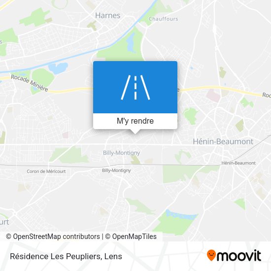 Résidence Les Peupliers plan